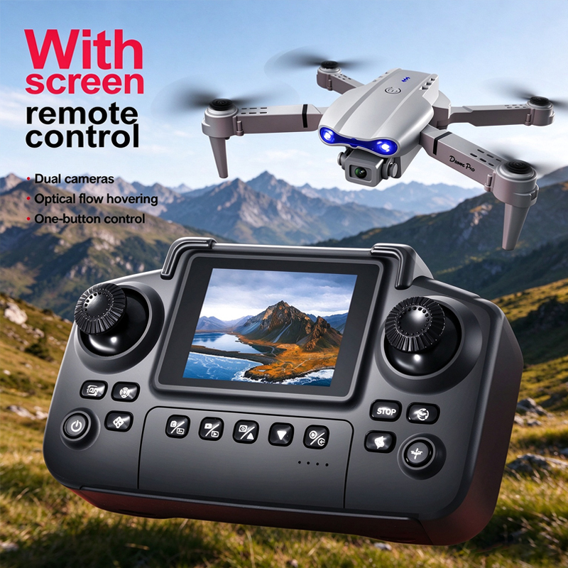 Drone E88 Rc Quadcopter - طائرة بدون طيار احترافية مطورة E88