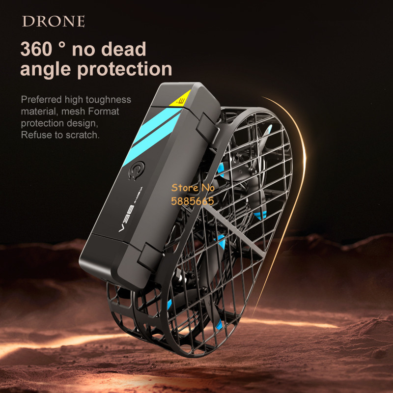 كاميرا 8K عالية الدقة 360 °    - مراجعة Drone Ae Rc وسعره