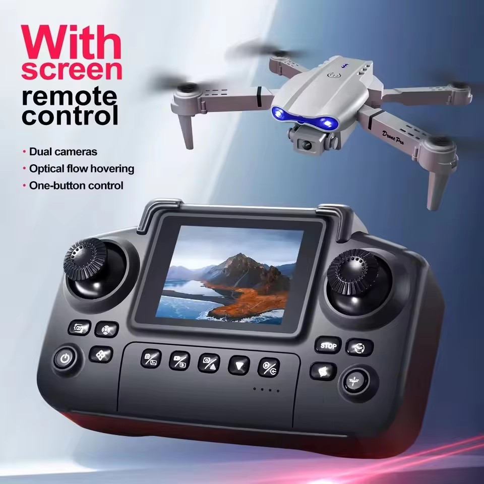 طائرة درون E88 صغيرة للتحكم عن - مراجعة Drone E88 Rc Quadcopter وسعره