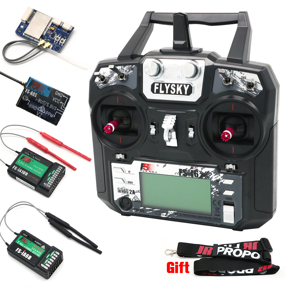 FLYSKY FS-i6X FS i6X 10CH 2.4  - مراجعة Drone Rc Leading وسعره
