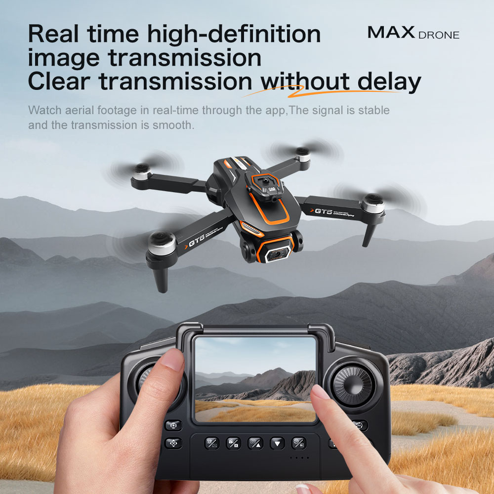 طائرة GT5 ميني درون الأصلية بك - مراجعة Drone Ae Rc وسعره